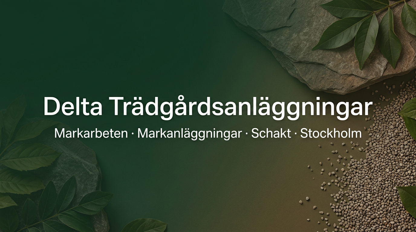 Delta Trädgårdsanläggningar Aktiebolag logotyp